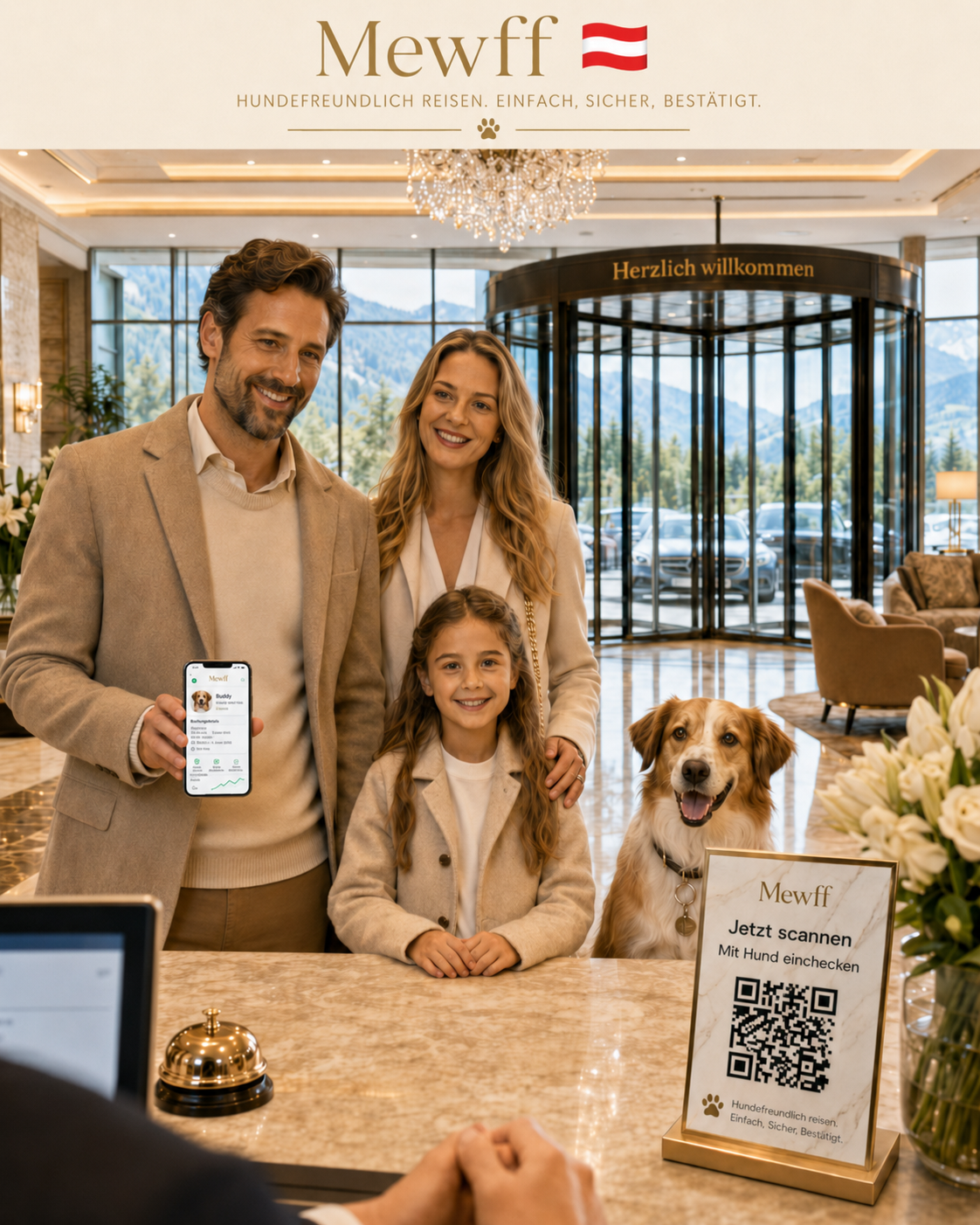 Pet-friendly отель с QR Mewff